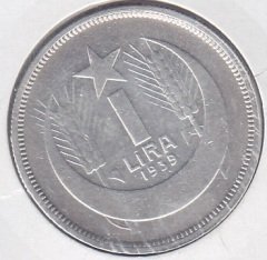 1939 YILI 1 LİRA GÜMÜŞ