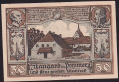 Almanya 50 Pfennig Notgeld 1920 Çil